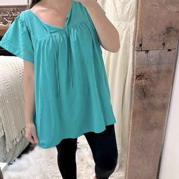 St John’s Teal Women's Top size 2X - Picture 1 of 4